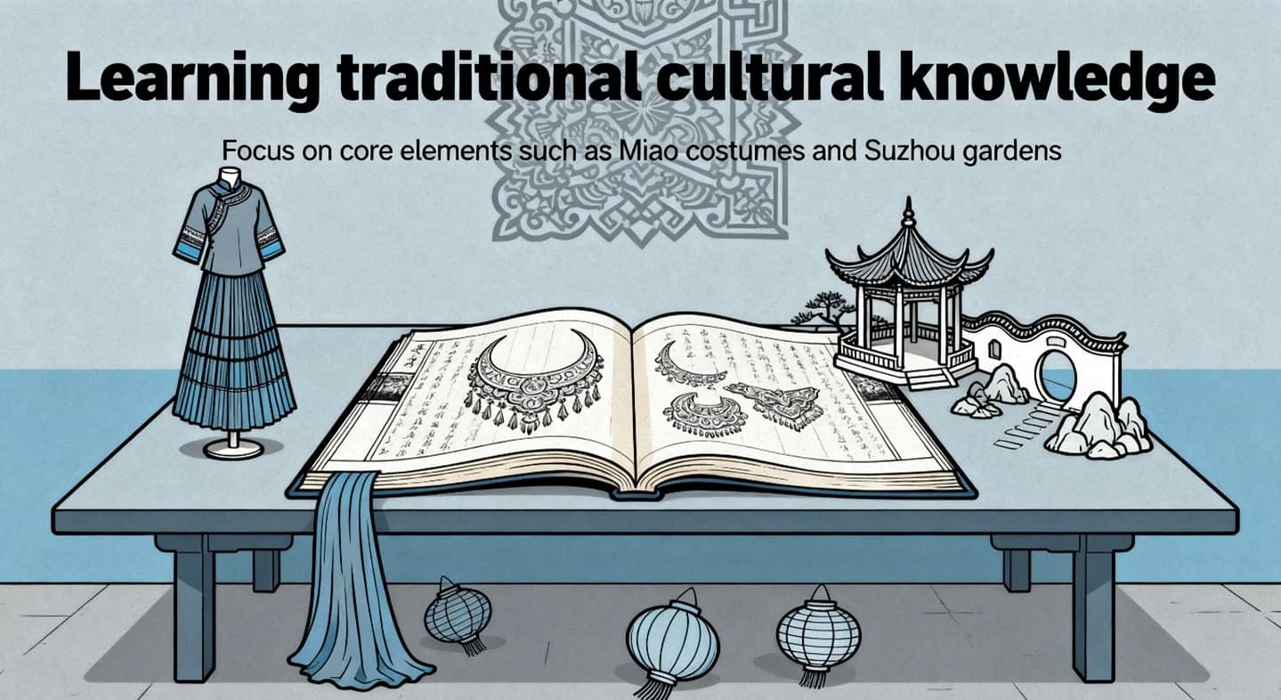 1.	Learning traditional cultural knowledge