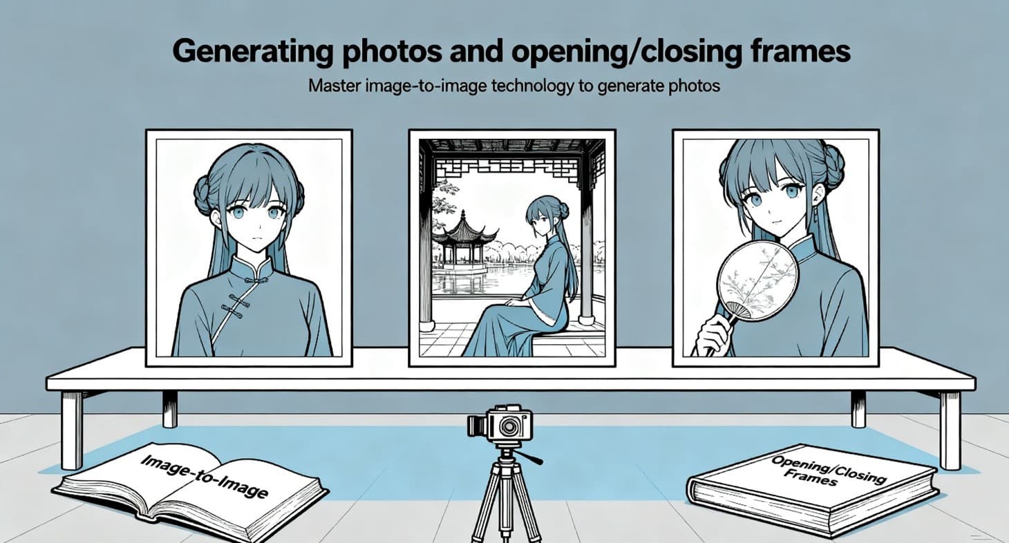 3.	Generating photos and opening/closing frames