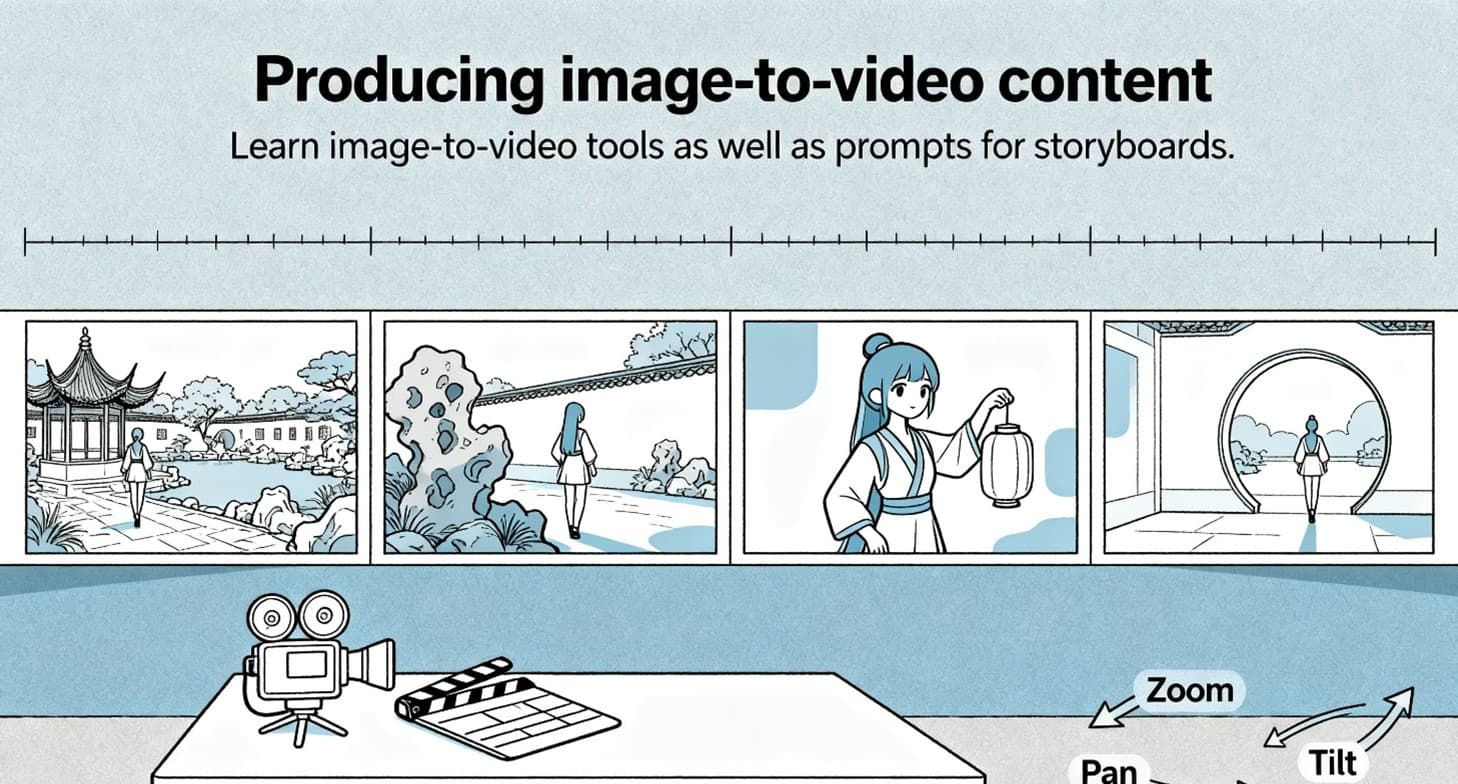 4.	Producing image-to-video content